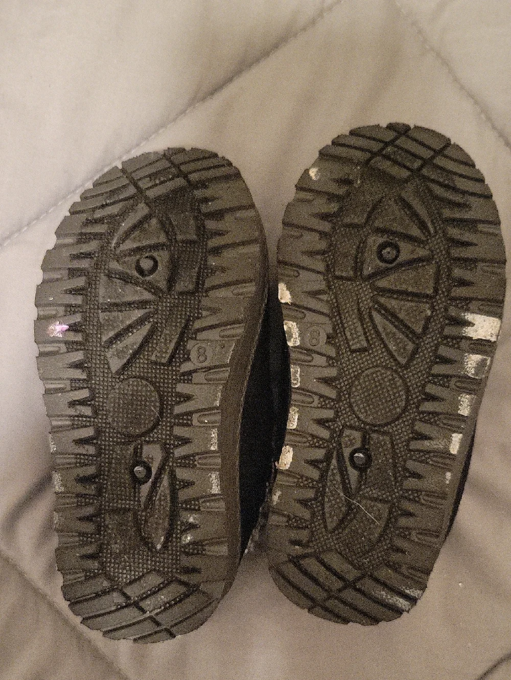 American Exchange - Kids Black Slip-On Shoes with Braided Trim